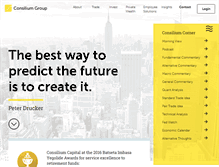 Tablet Screenshot of consiliumcapital.com